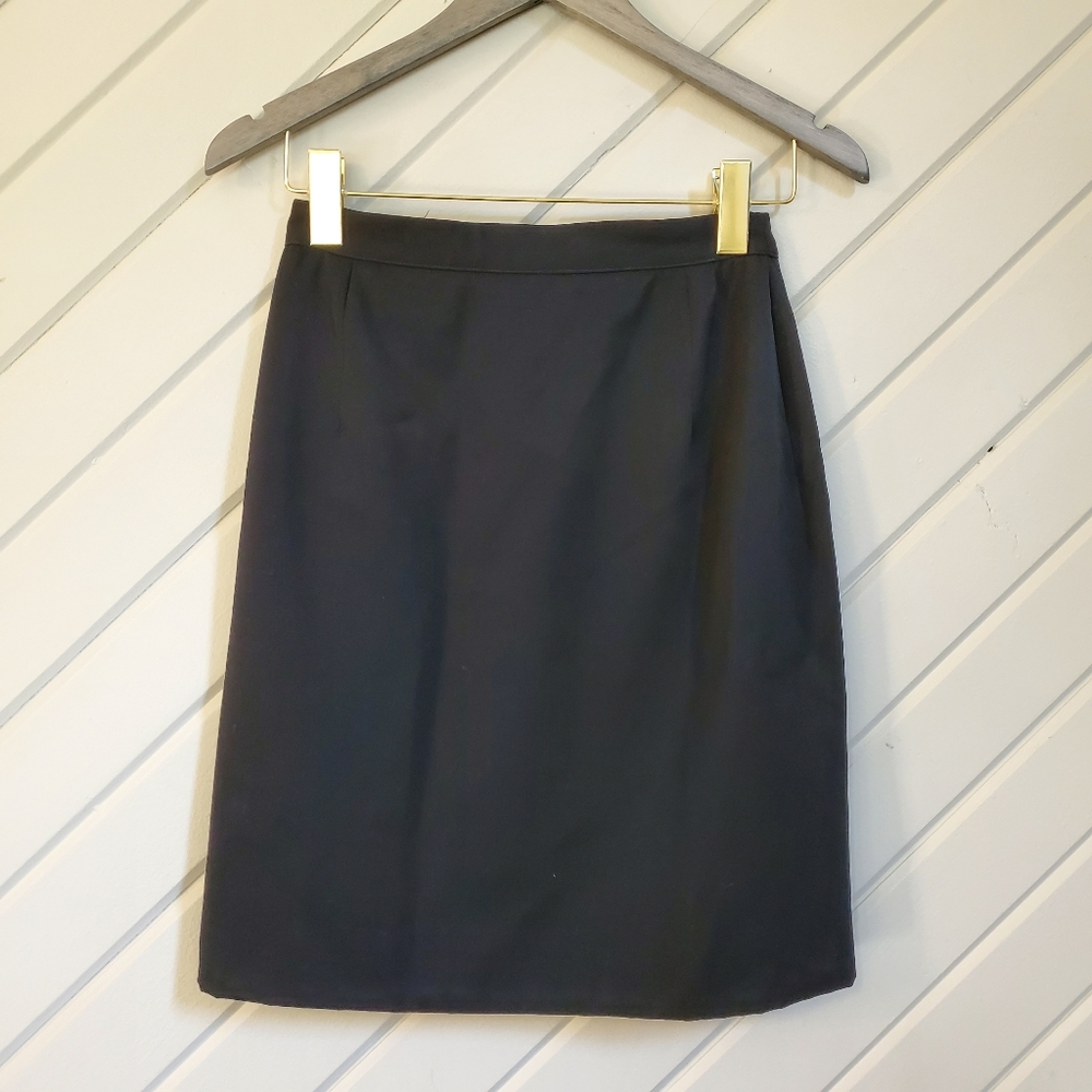 MAGGIE 100% Wool Pencil Skirt